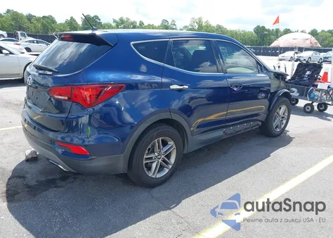 2018 Hyundai Santa Fe Sport 2.4L из США, поврежденный, VIN 5XYZT3LB8JG573348